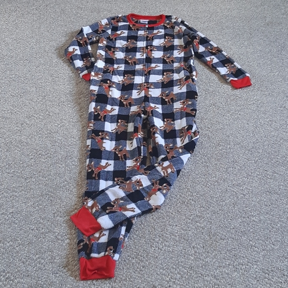 New Plush Drop Seat Holiday Union Suit. - Picture 6 of 16